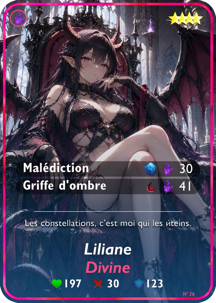Carte Divine — Liliane